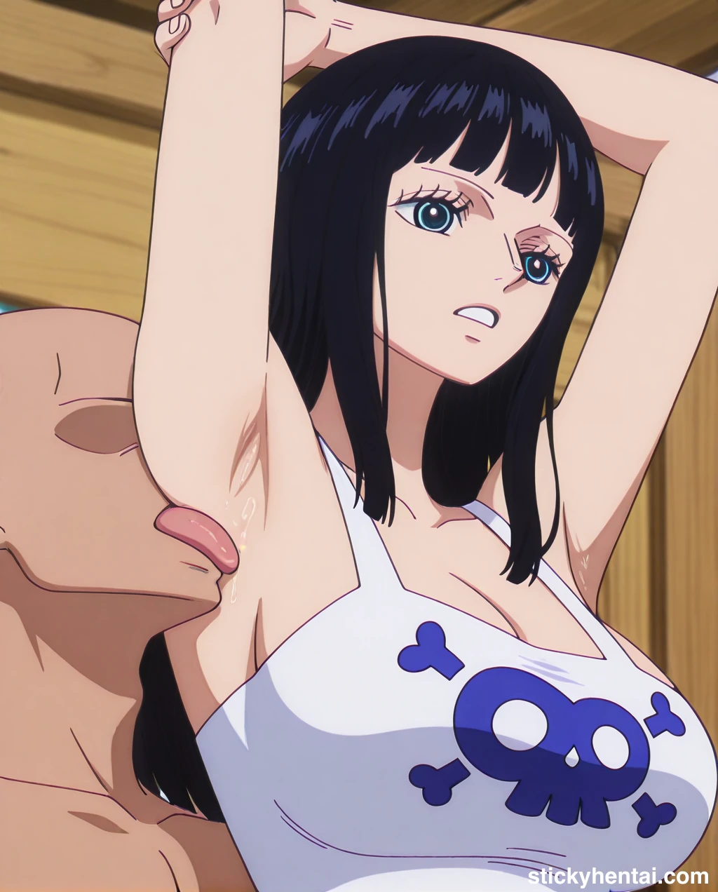 Nico Robin (Elbaf) - Armpit Licking Gallery #nico-robin-elbaf-armpits-licking-hentai.webp