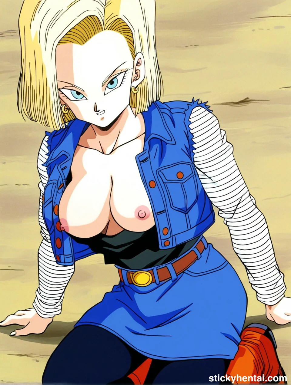 Android 18 DBZ outfit Hentai Images
