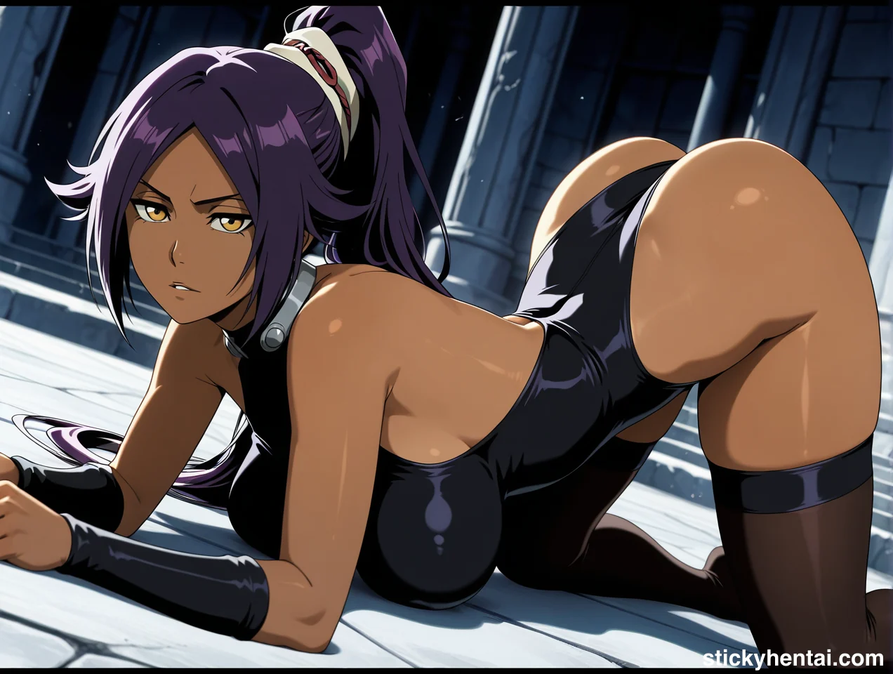 Yoruichi Shihouin The Calamity Hentai - Perfect Ass #yoruichi-shihouin-ass-hentai-26.webp