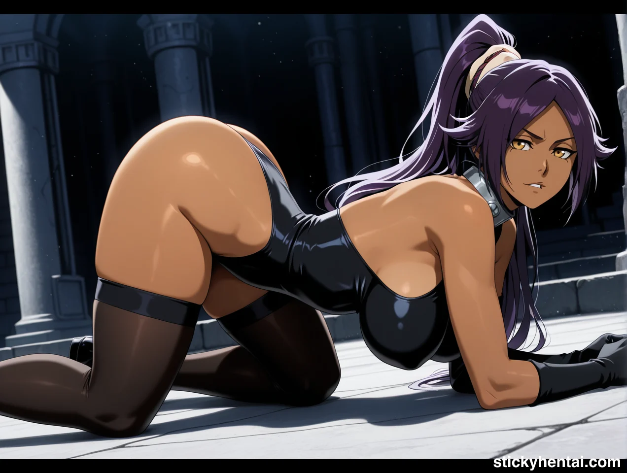 Yoruichi Shihouin The Calamity Hentai - Perfect Ass #yoruichi-shihouin-ass-hentai-9.webp