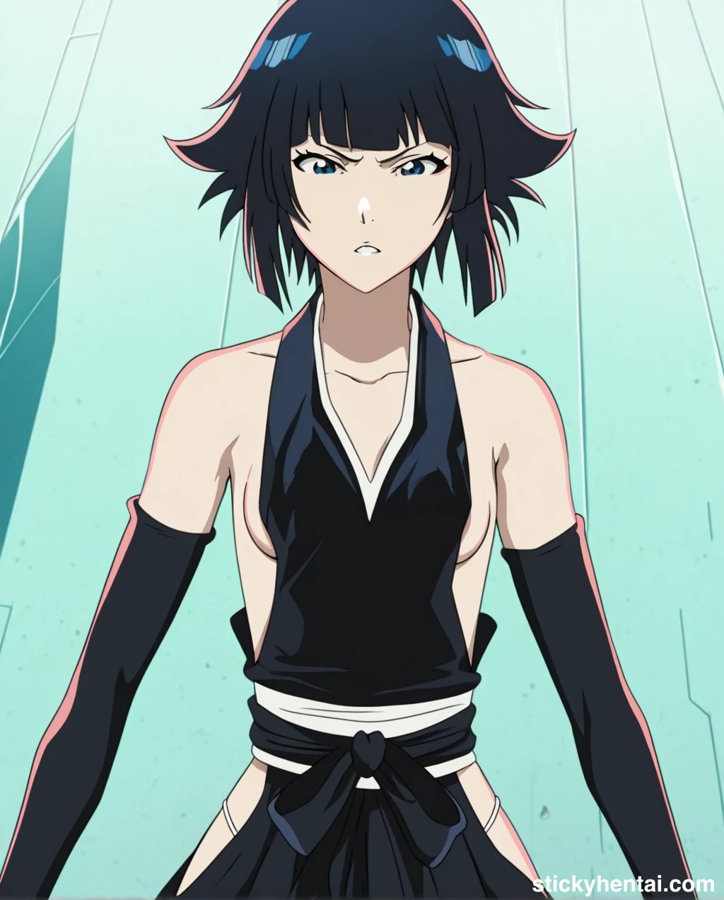 Soi Fon TYBW Arc Topless Hentai #soi-fon-breasts-out-hentai-4.webp