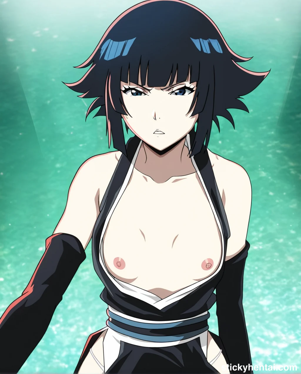 Soi Fon TYBW Arc Topless Hentai