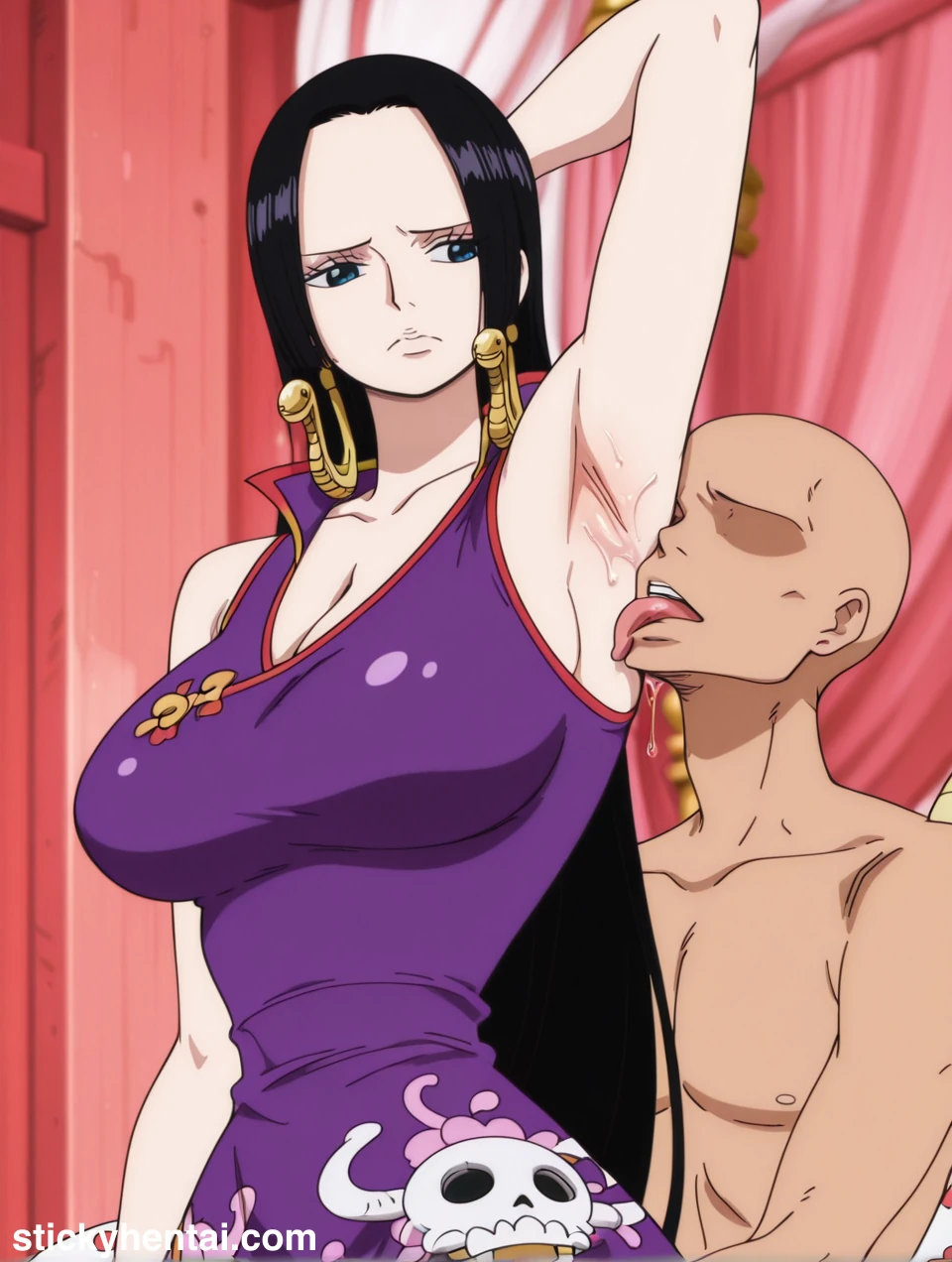 Boa Hancock 3D 2Y Hentai Gallery - Armpit Licking #boa-hancock-armpit-licking-hentai-73.webp