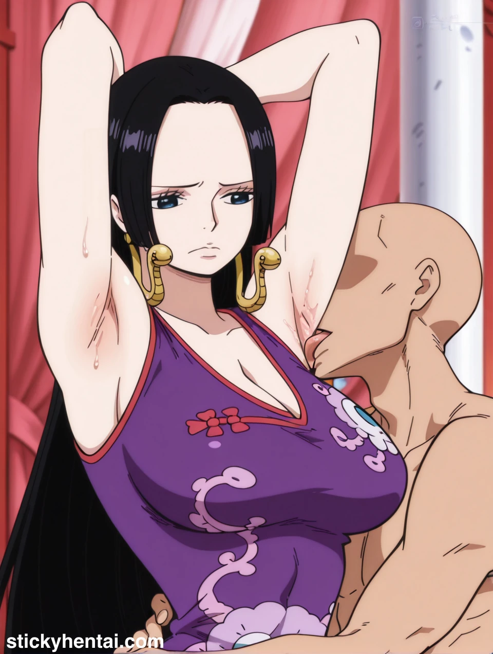 Boa Hancock 3D 2Y Hentai Gallery - Armpit Licking #boa-hancock-armpit-licking-hentai-63.webp