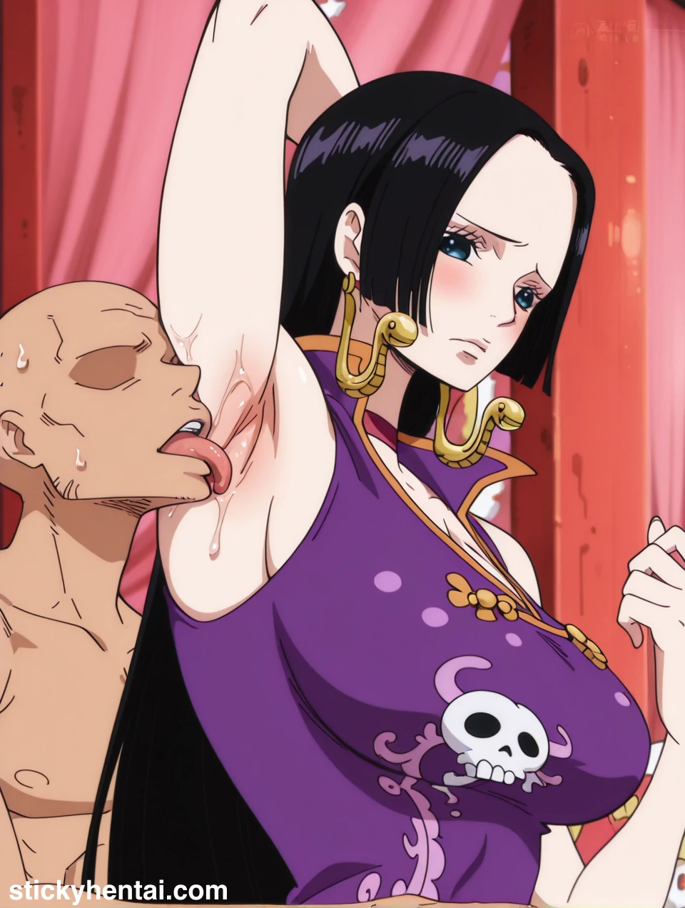 Boa Hancock 3D 2Y Hentai Gallery - Armpit Licking #boa-hancock-armpit-licking-hentai-70.webp