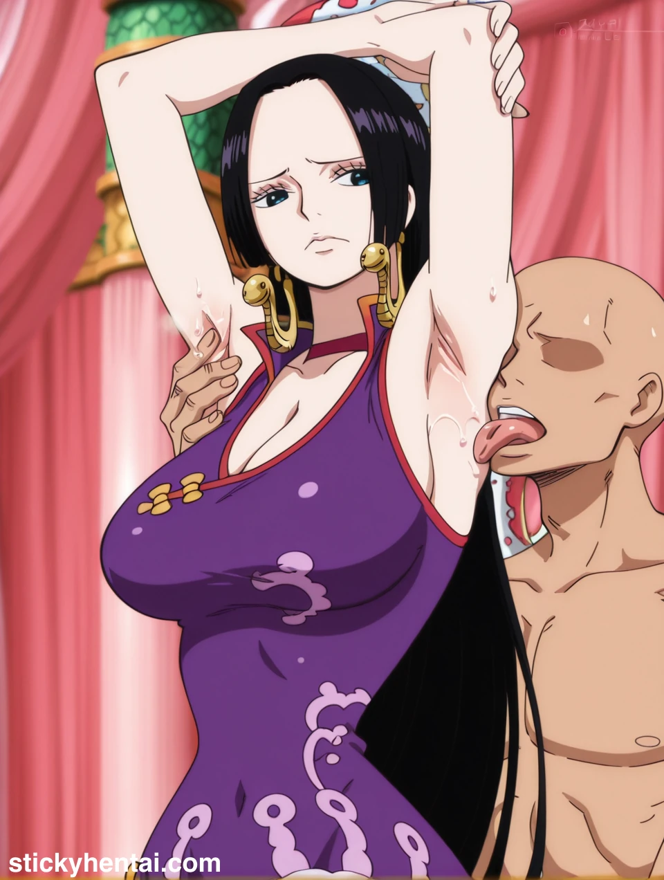 Boa Hancock 3D 2Y Hentai Gallery - Armpit Licking #boa-hancock-armpit-licking-hentai-71.webp