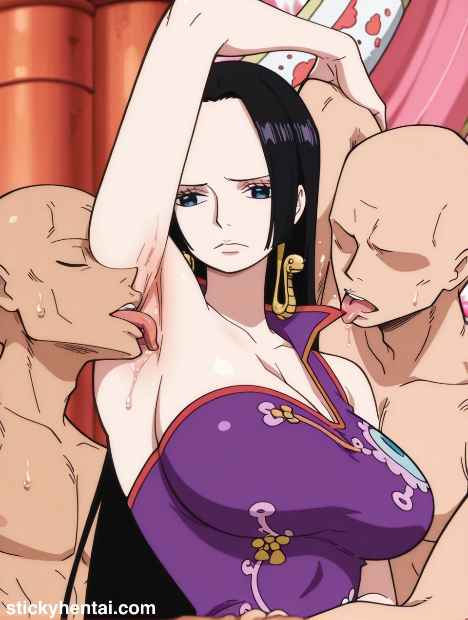 Boa Hancock 3D 2Y Hentai Gallery - Armpit Licking #boa-hancock-armpit-licking-hentai-54.webp