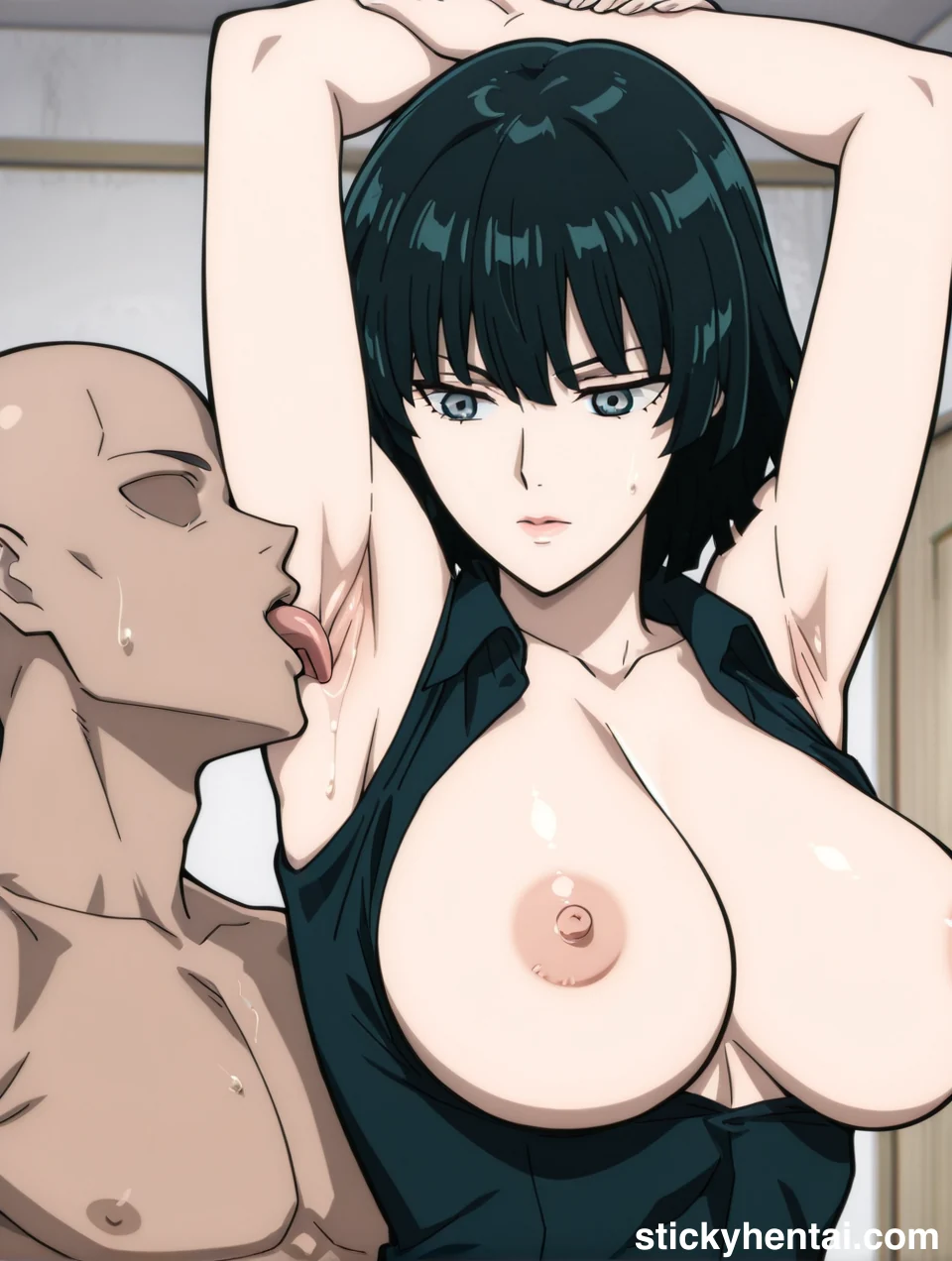 Fubuki Armpit Licking Hentai Images