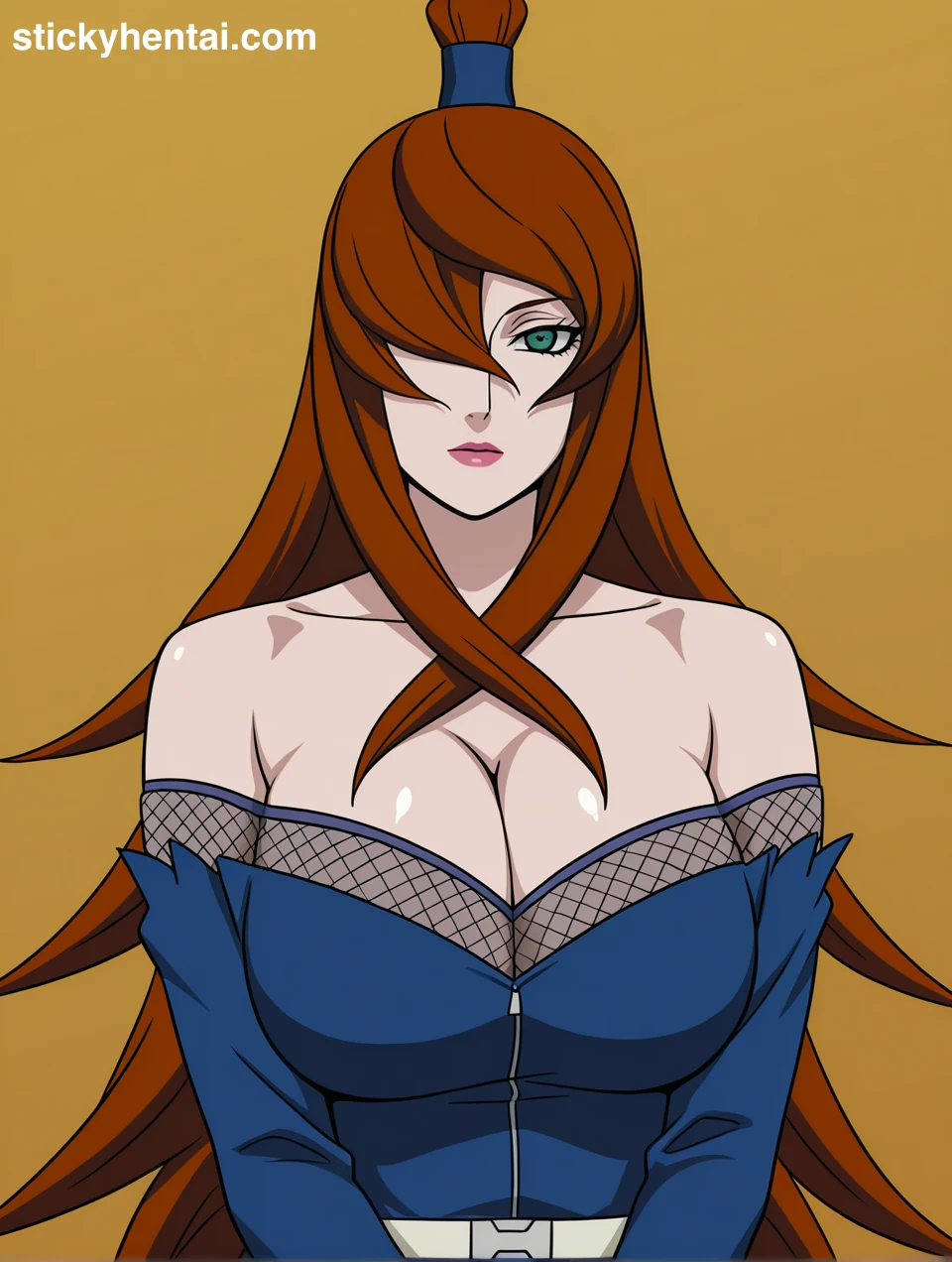 Mei Terumī Sexy Busty Portrait Hentai