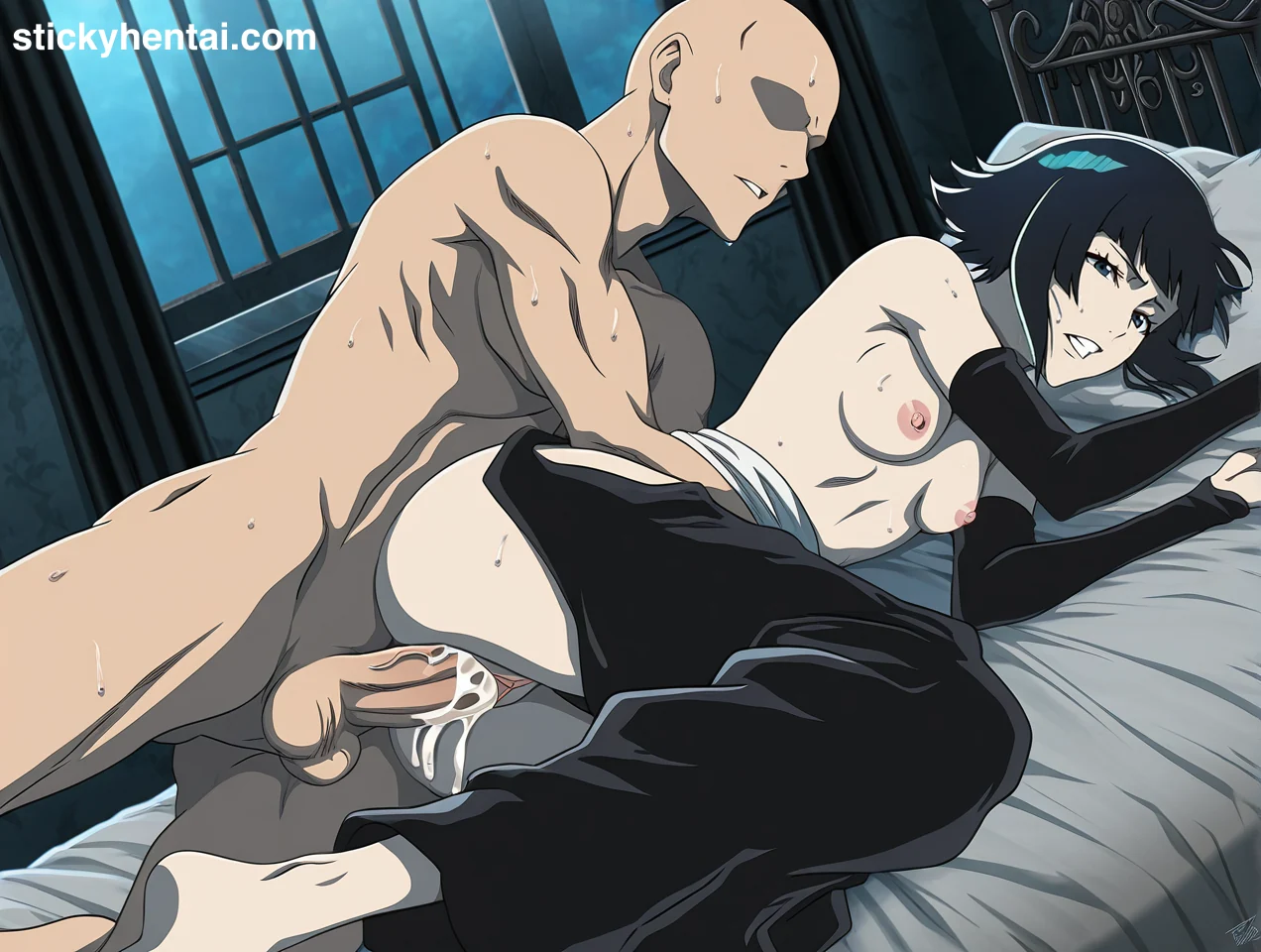 Bleach Soi Fon Hentai Side Lying Vaginal Sex #soi-fon-side-lying-fucked-hentai-6.webp