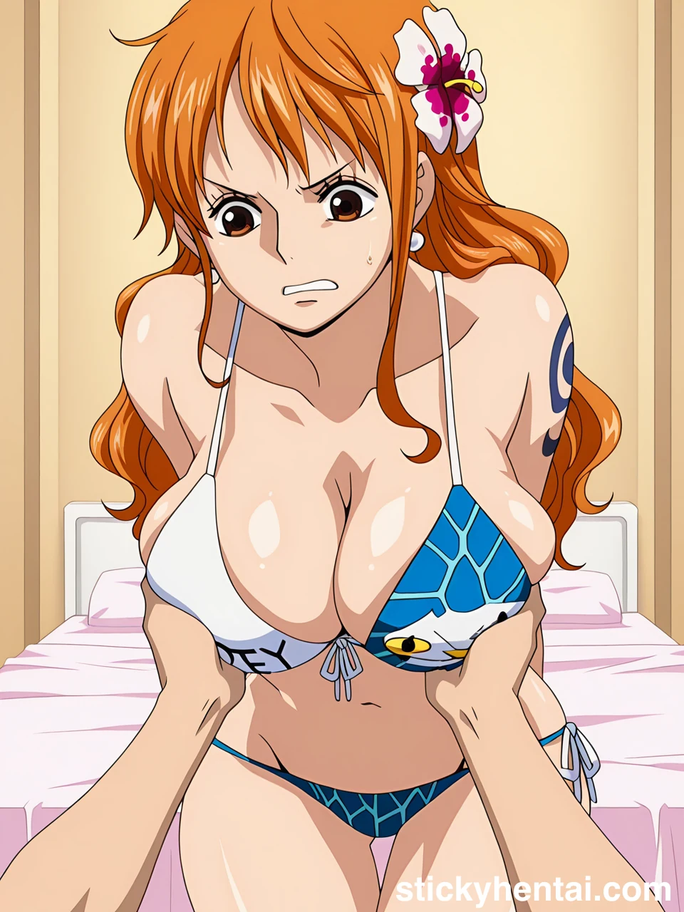 Nami One Piece Film: Gold Hentai - Groping Her Boobs #nami-one-piece-film-gold-breast-fondling-hentai-25.webp
