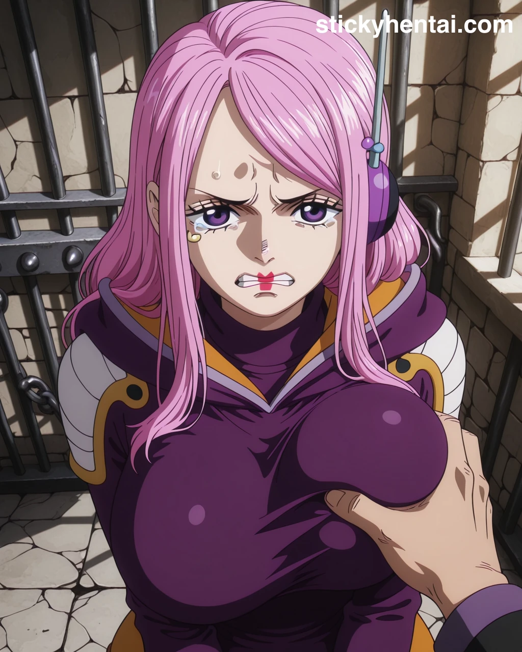 Jewelry Bonney Hentai - Breast Fondling (One Piece NSFW) #jewelry-bonney-groping-one-piece-hentai-49.webp