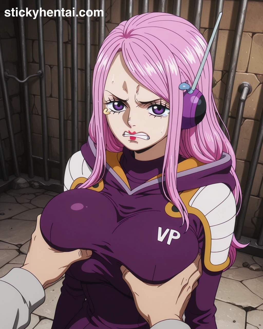 Jewelry Bonney Hentai - Breast Fondling (One Piece NSFW) #jewelry-bonney-groping-one-piece-hentai-45.webp