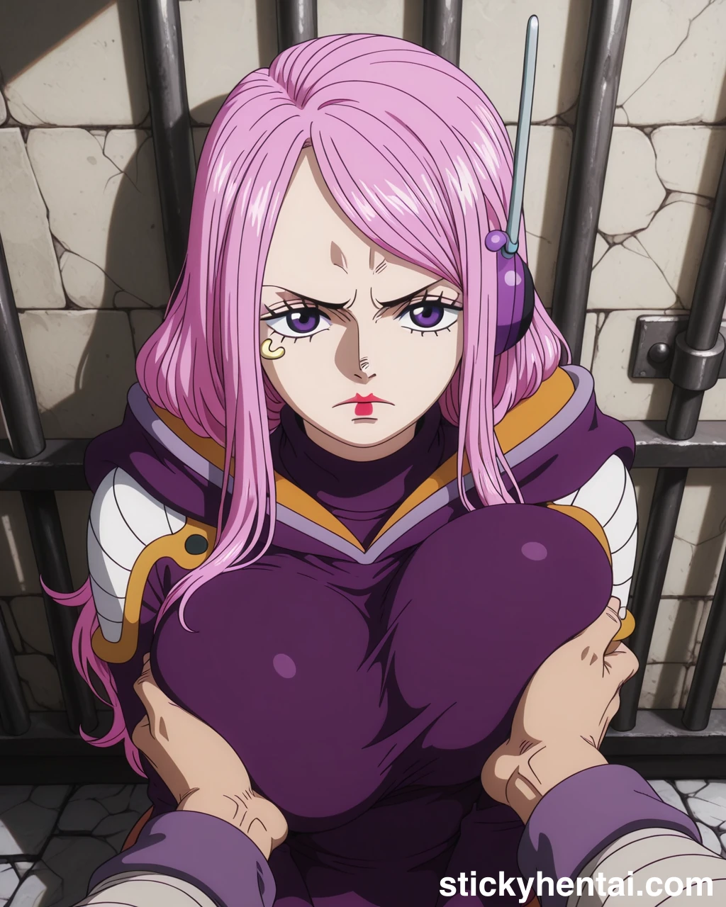 Jewelry Bonney Hentai - Breast Fondling (One Piece NSFW) #jewelry-bonney-groping-one-piece-hentai-39.webp