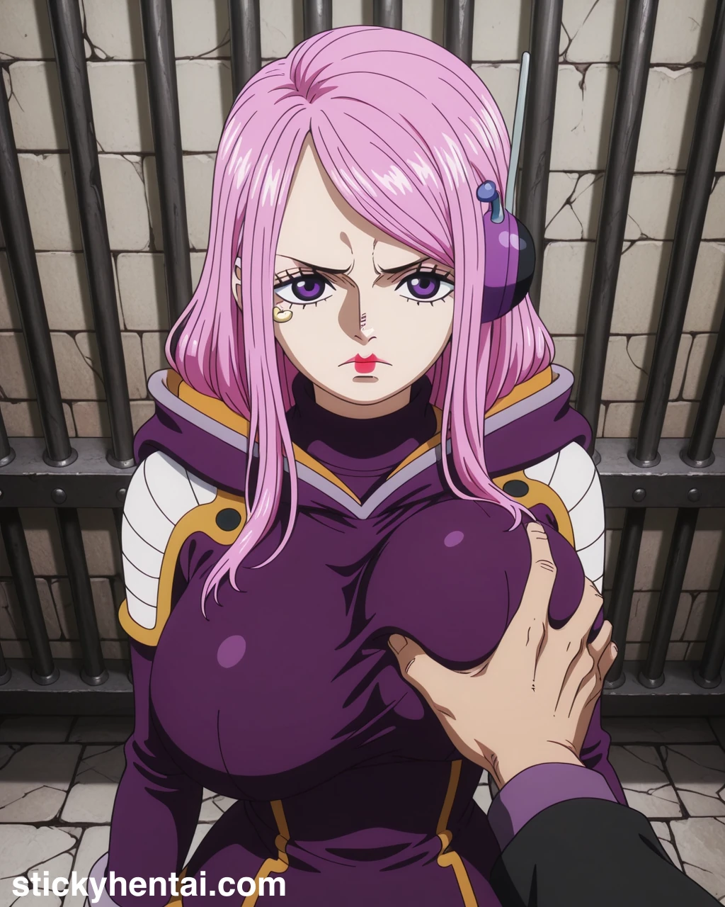 Jewelry Bonney Hentai - Breast Fondling (One Piece NSFW) #jewelry-bonney-groping-one-piece-hentai-41.webp