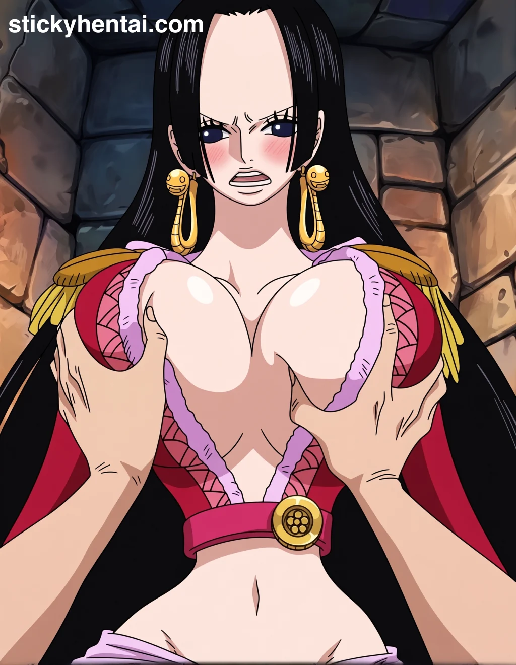 Boa Hancock Hentai - Groping Her Boobs Clothed #boa-hancock-groping-her-boobs-clothed-hentai-31.webp